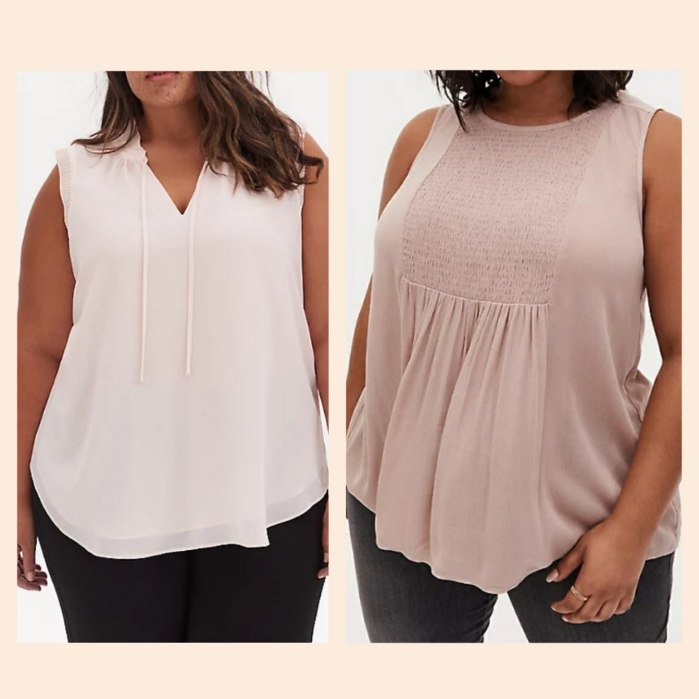 NWT! 2-piece Torrid Top Bundle - sz.00